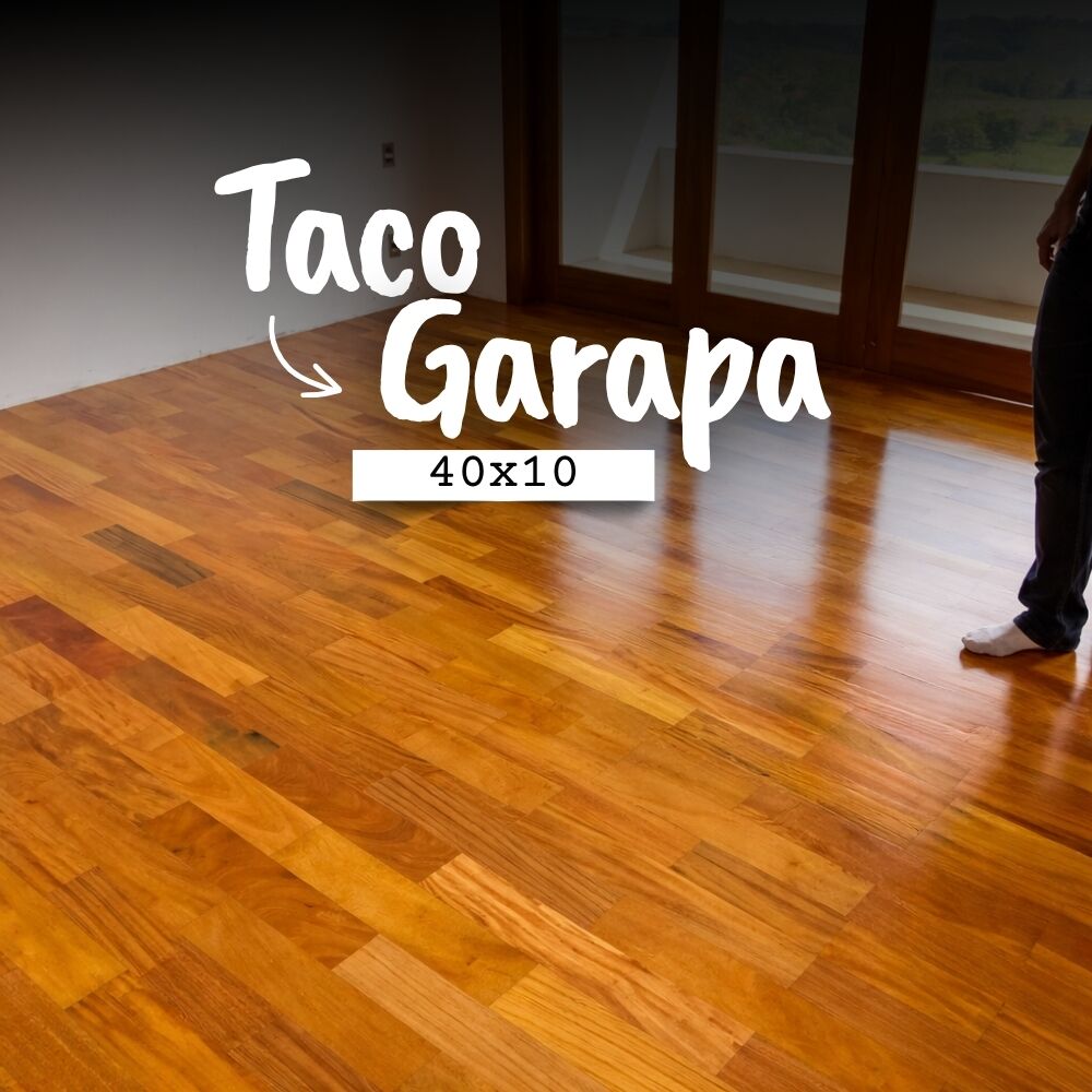 Capa Video Taco de Garapa 40x10 Capa Video Taco de Garapa 40x10