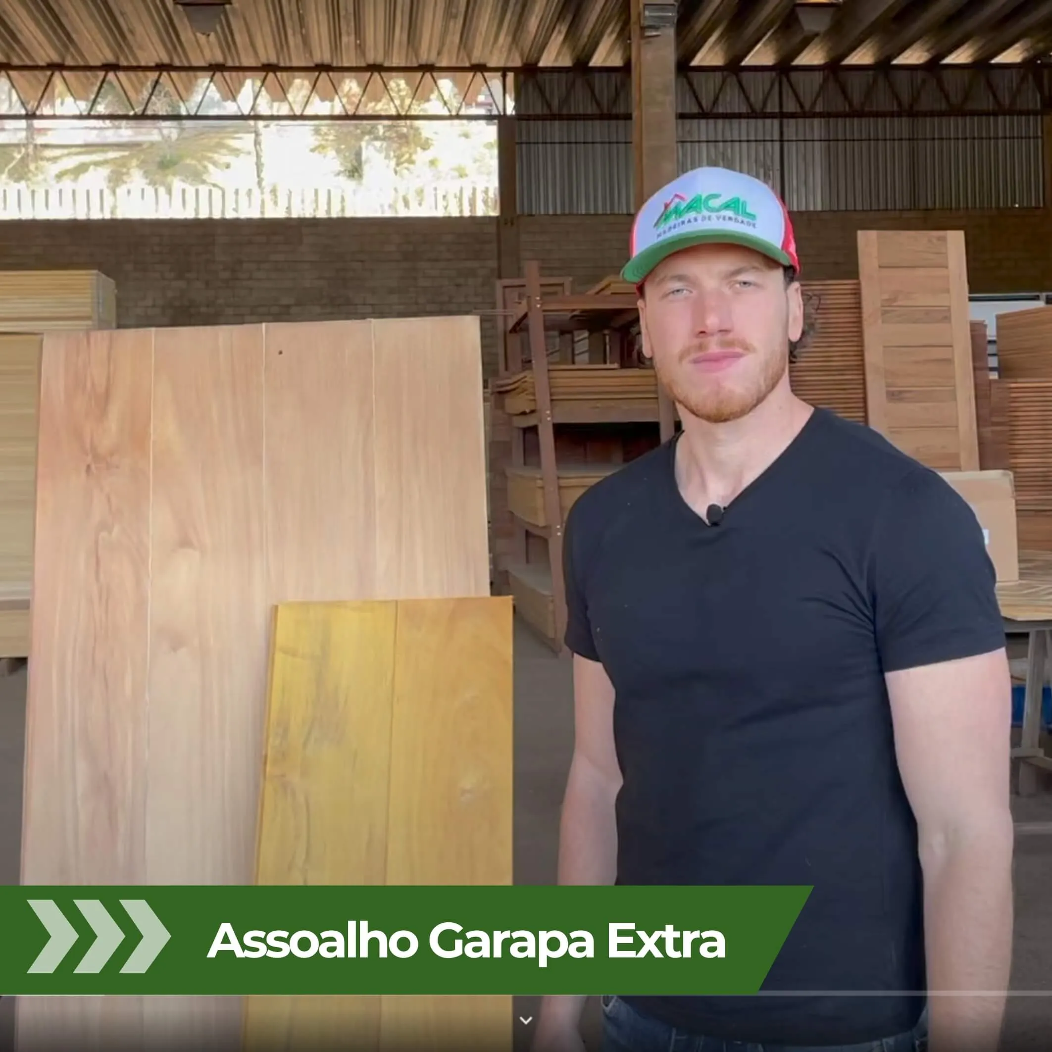 Capa Video Assoalho Garapa Extra