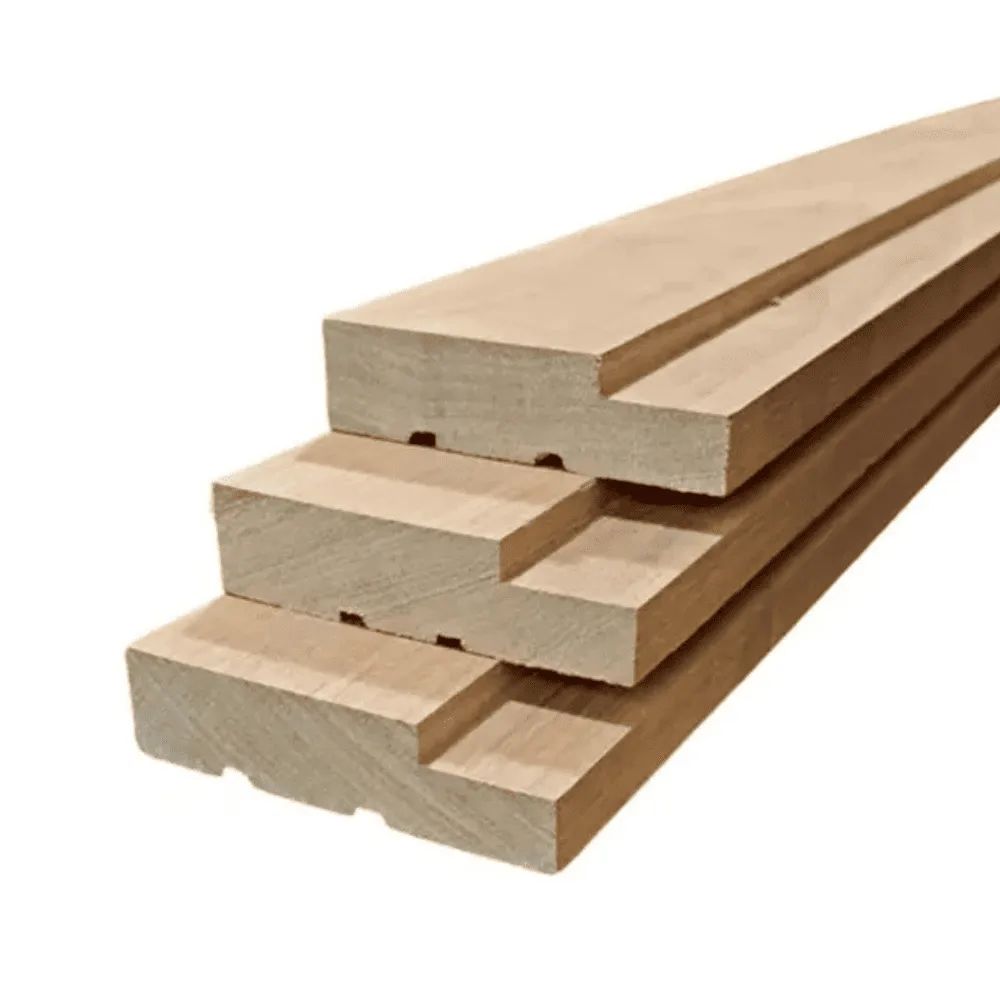 Marco batente de porta madeira Tauari 01