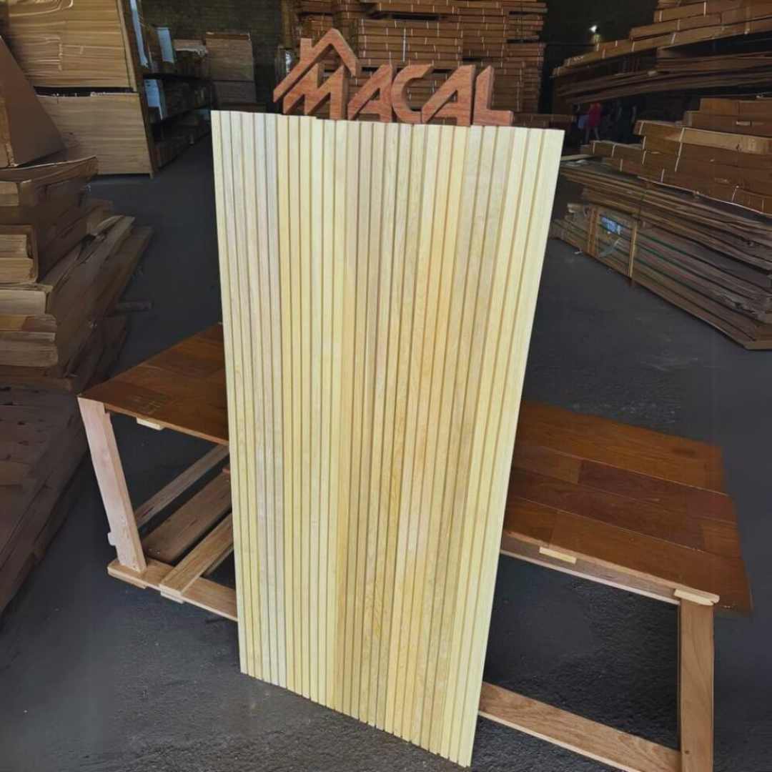 Canva 5 - Painel Ripado Abiurana Amarela Extra 9 cm - Padrão 1080 x 1080 Painel Ripado Abiurana Extra