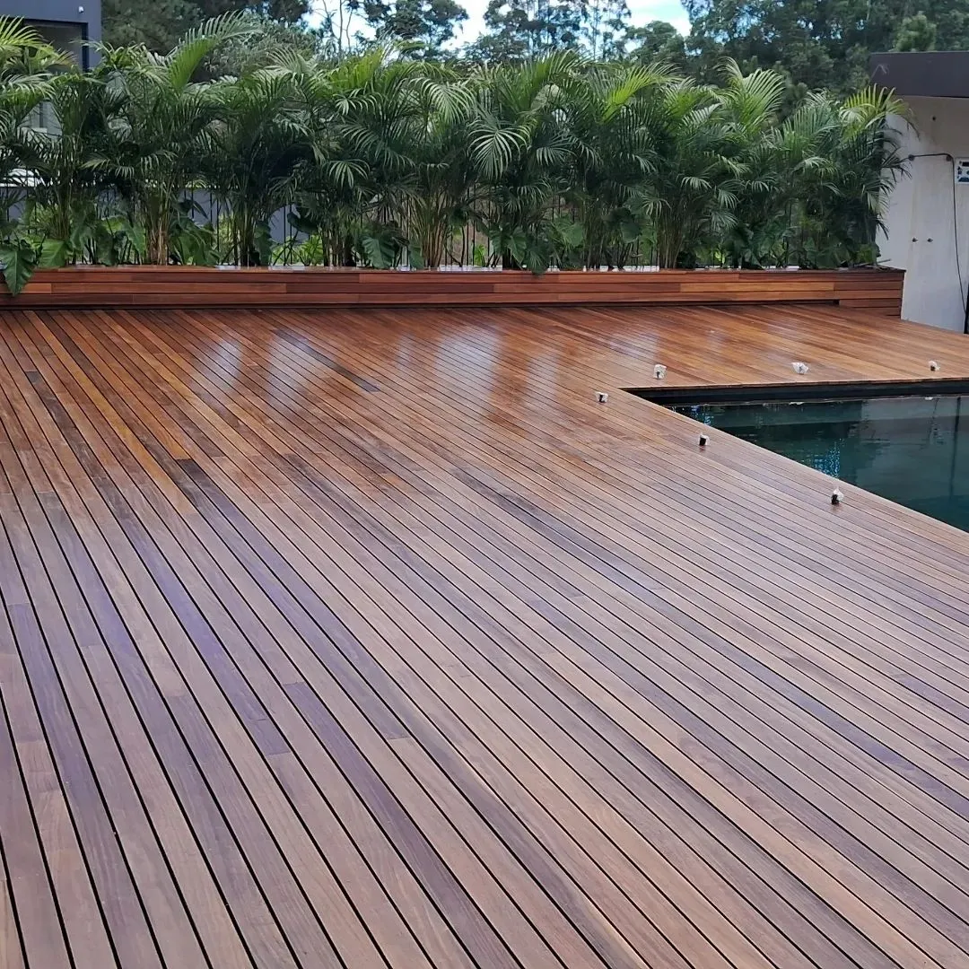 002 - Deck Cumaru Extra 7cm - Excelente acabamento e durabilidade