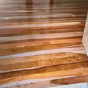 Assoalho Muiracatiara Segunda Com Furo 15cm