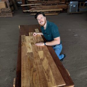 Assoalho Sucupira Amarela Extra 7cm Dupla Face