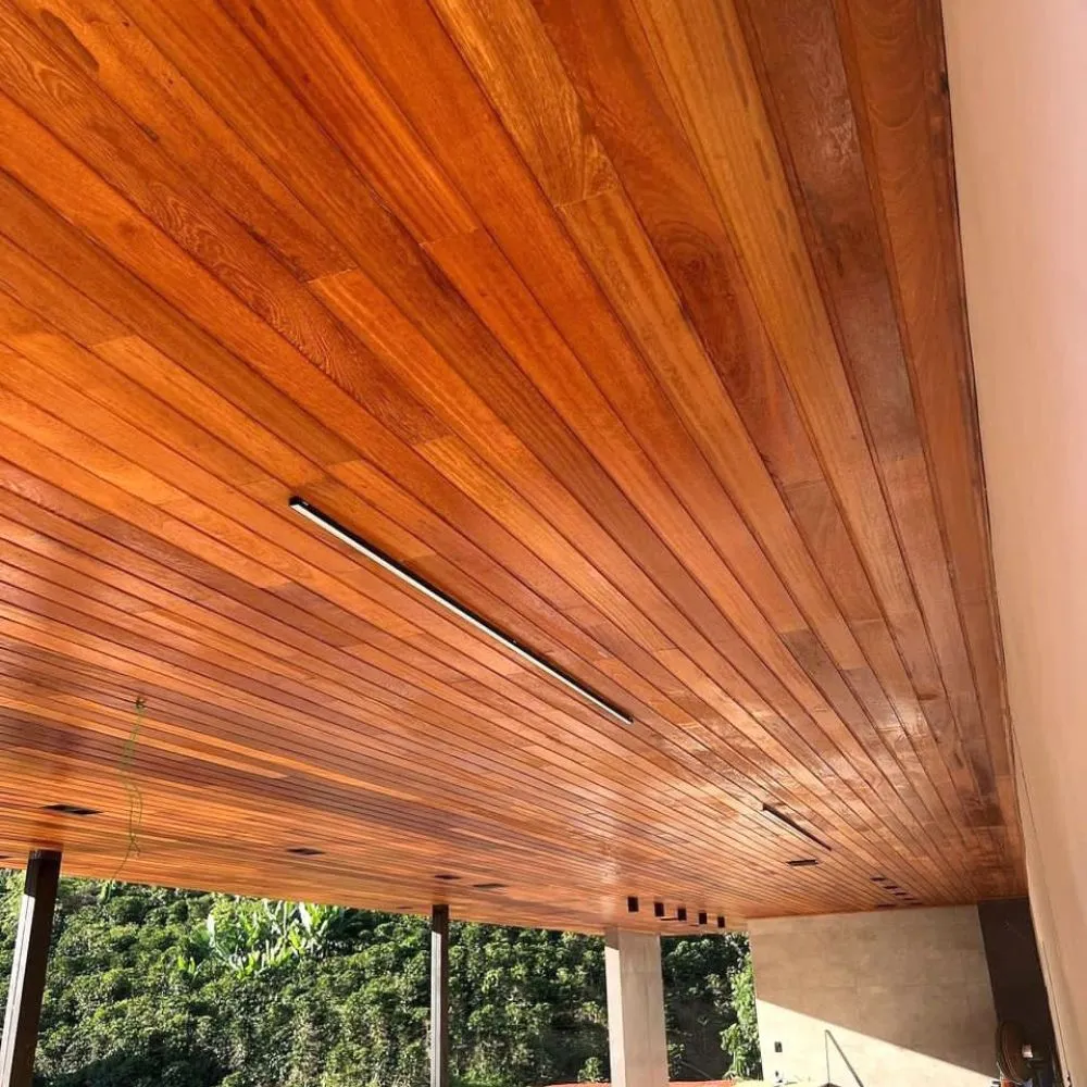 Forro Lambri Madeira Angelim Extra 06