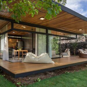 Forro Garapa Extra 10cm - Peças de 1,25m Junta V