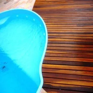 Deck Ipê Tabaco Segunda Qualidade 9cm Curto L/A-Peças de 30cm