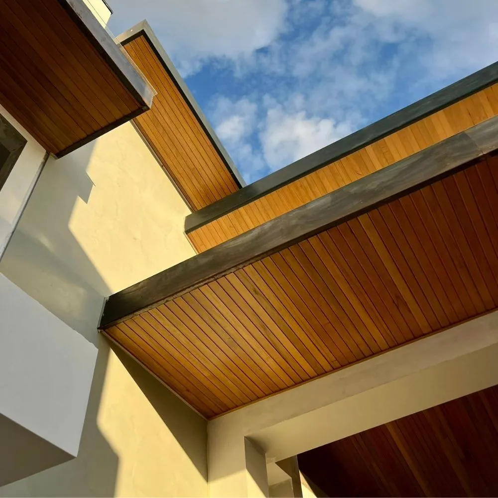 Forro Tauari Junta 5cm V Forro Tauari Extra 5cm Junta V