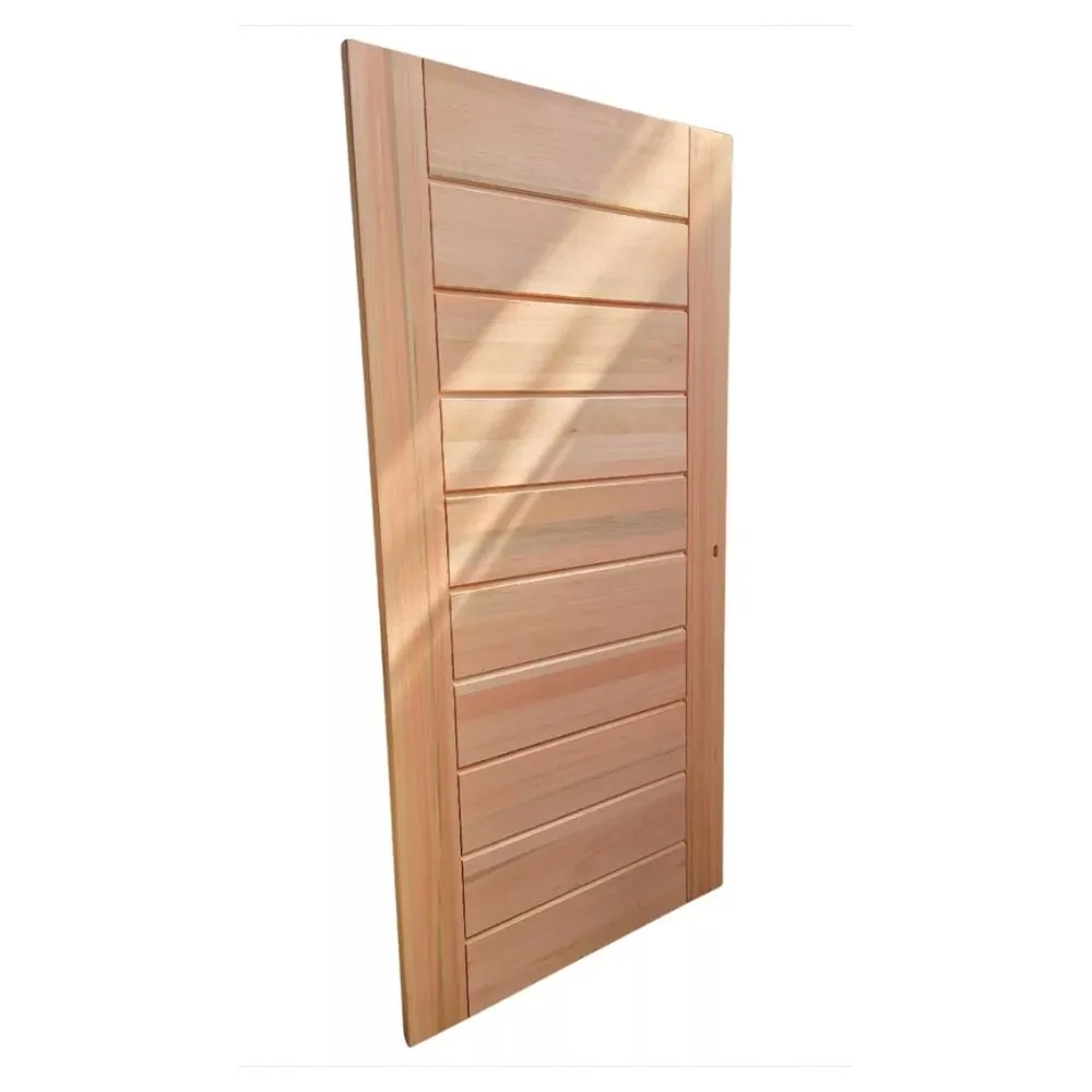 Porta Madeira Maciça Eucalipto Big Brother 210x82x3,5cm