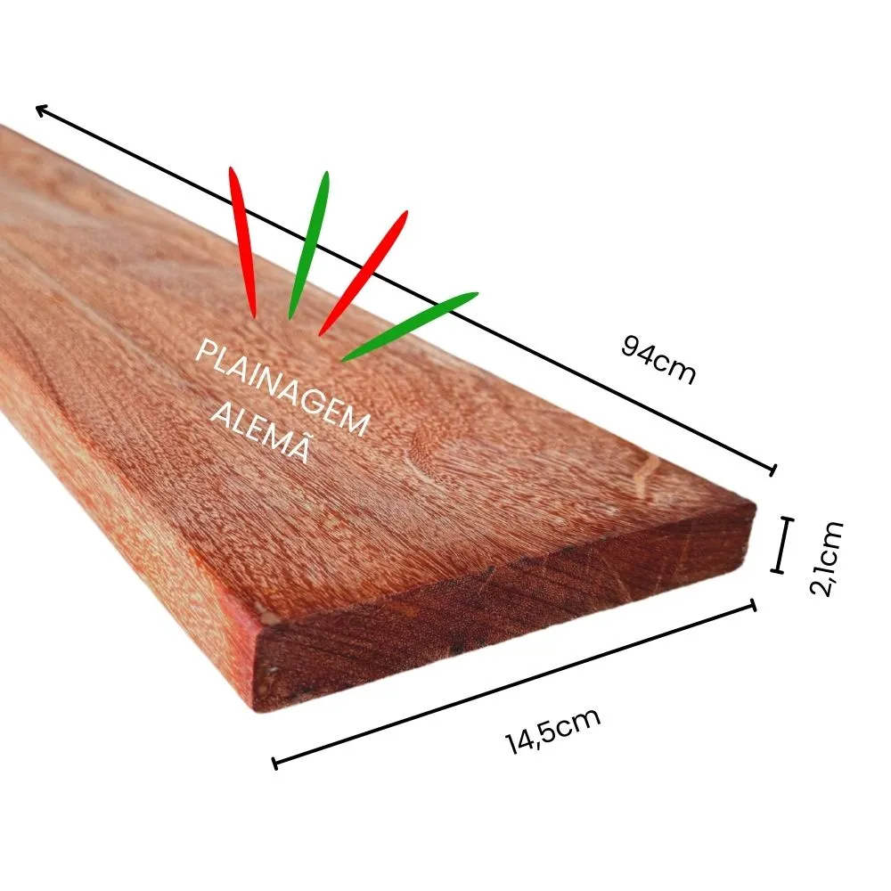 Deck Cumaru Ferro Extra 14,5cm 0,94m