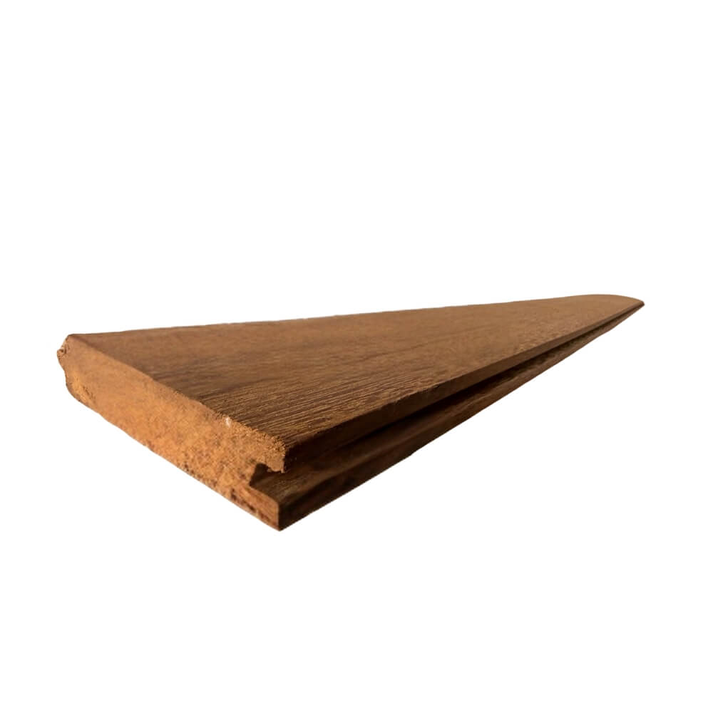 000 - Assoalho Angelim Ouro - fundo branco vista diagonal