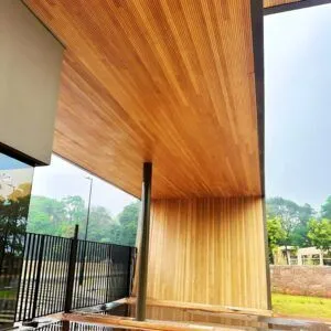 Ripado de Madeira Tauari Extra 10cm - Peças de 1,26m