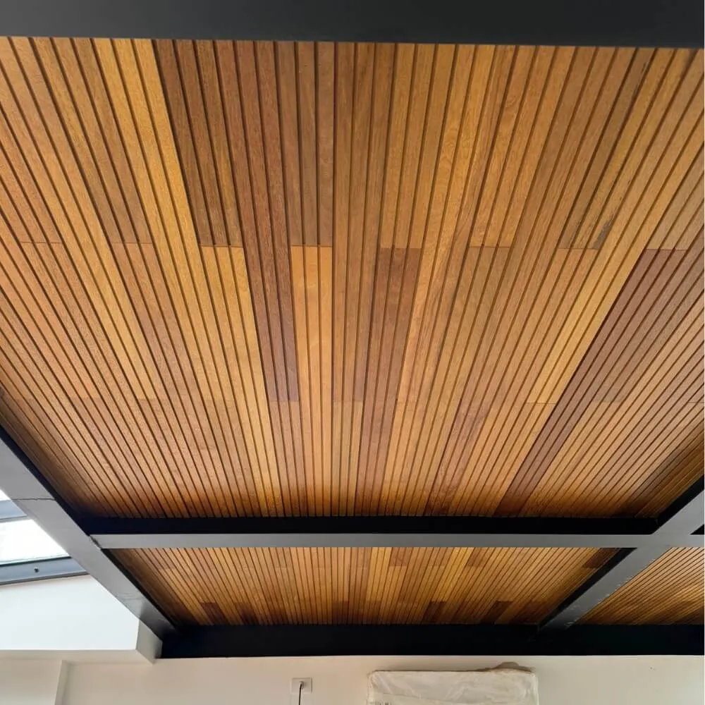 Ripado de Angelim Ouro Extra 10cm Morumbi Ripado de Madeira Angelim Ouro Extra 10cm Curto Morumbi