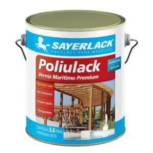 Verniz Marítimo Poliulack Acetinado - 3,6L