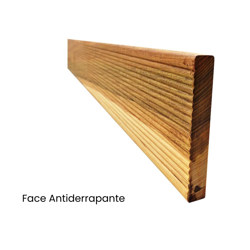 Deck Madeira Ipê Tabaco Rajado 9cm 03