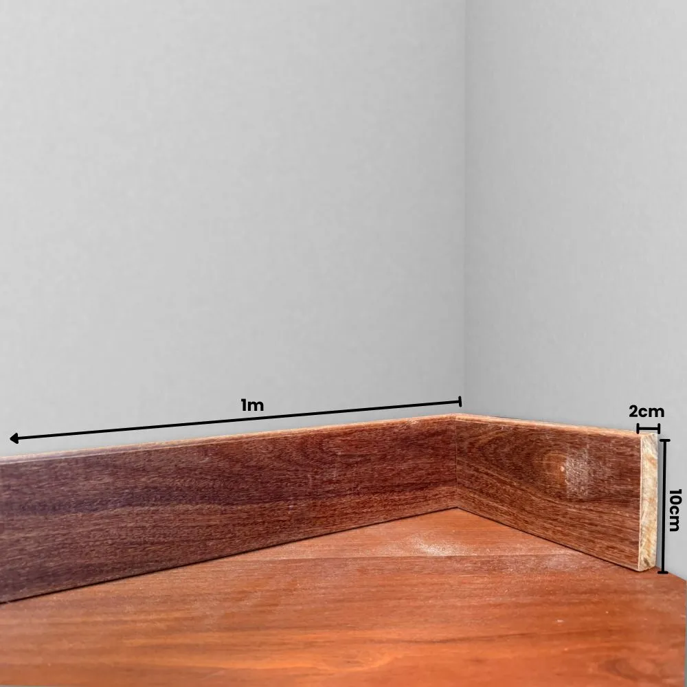 Rodapé de Madeira Cumaru 10cm 02
