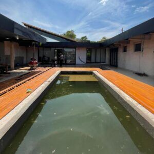 Deck Garapa Extra 9cm- Peças de 1,85m