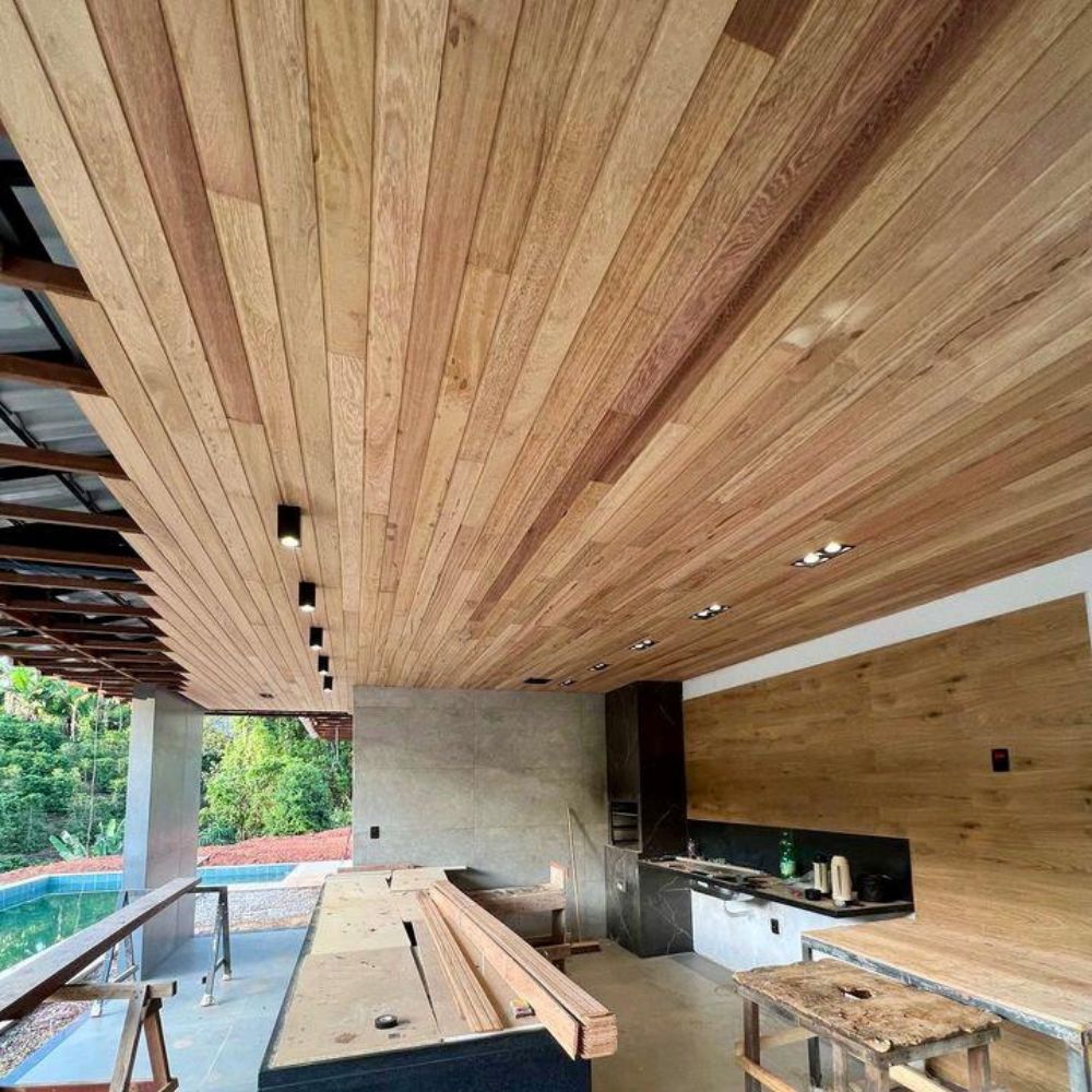 Forro Lambri Madeira Angelim Extra 03