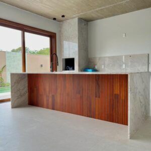 Ripado de Madeira Angelim Ouro Extra 10cm - 100% Peças de 64cm