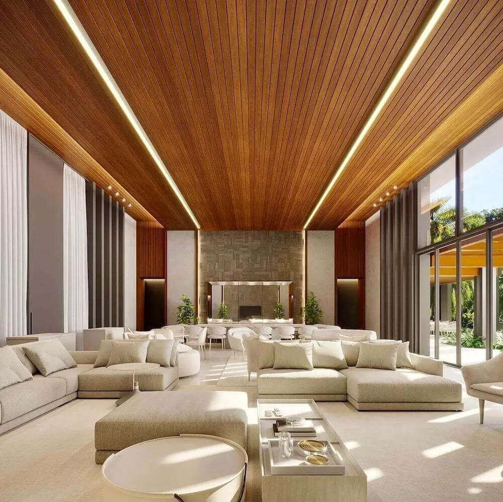 Forro Madeira Peroba Mica extra 10cm Forro Madeira Peroba Mica extra 10cm