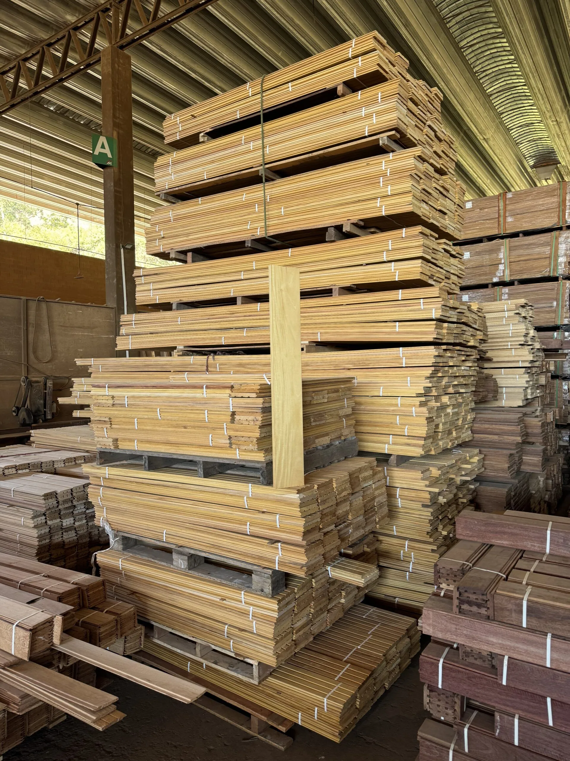 Ripado de Madeira Abiurana Ripado de Madeira Abiurana