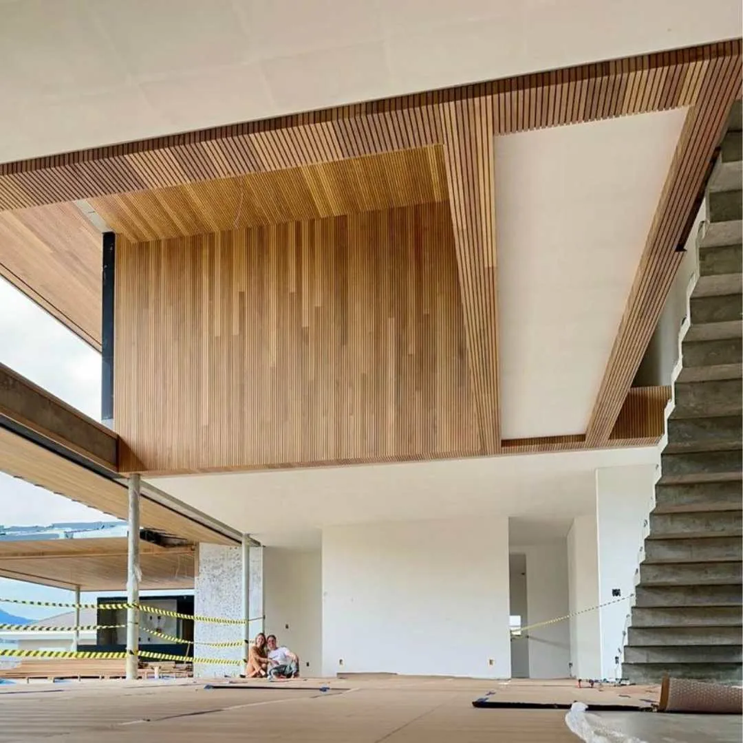 Canva 2 - Ripado de Tauari - Padrão 1080 x 1080 Ripado de Madeira Tauari Extra