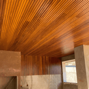 Painel Ripado Cumaru Rajado 10cm