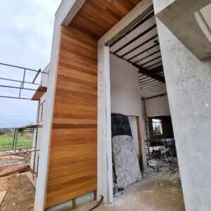 Ripado de Madeira Tatajuba Extra 13cm Curto