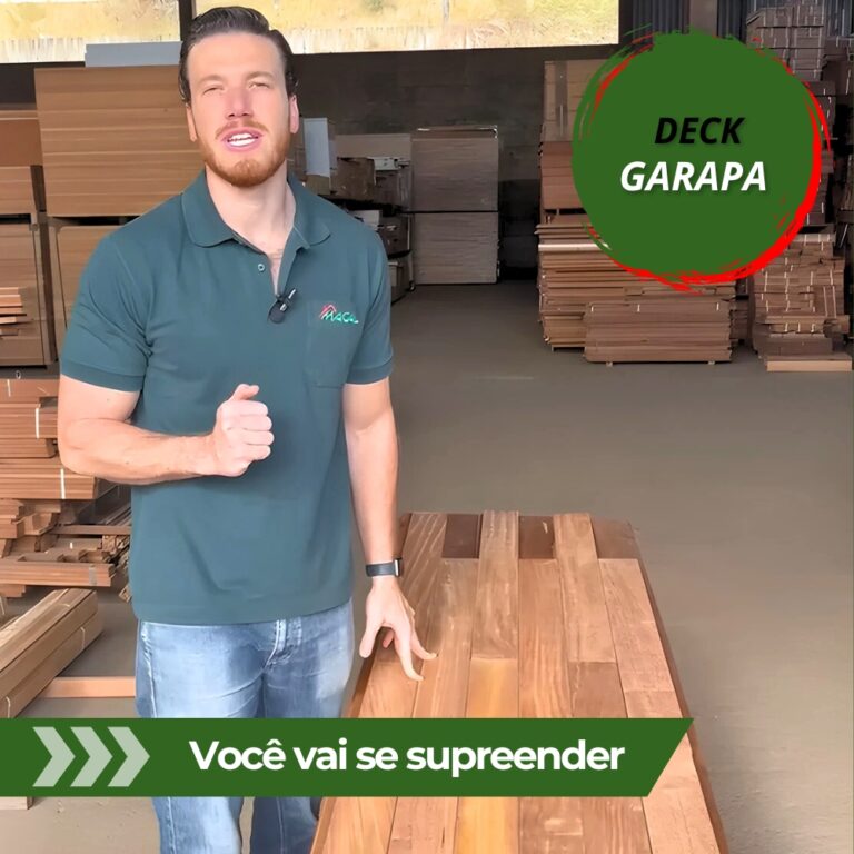 Deck Garapa extra 9cm