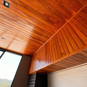 Forro Peroba Mica Extra 10cm - Peças de 2,0m (Junta Tradicional)