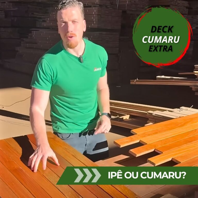 Deck Cumaru vs Ipê