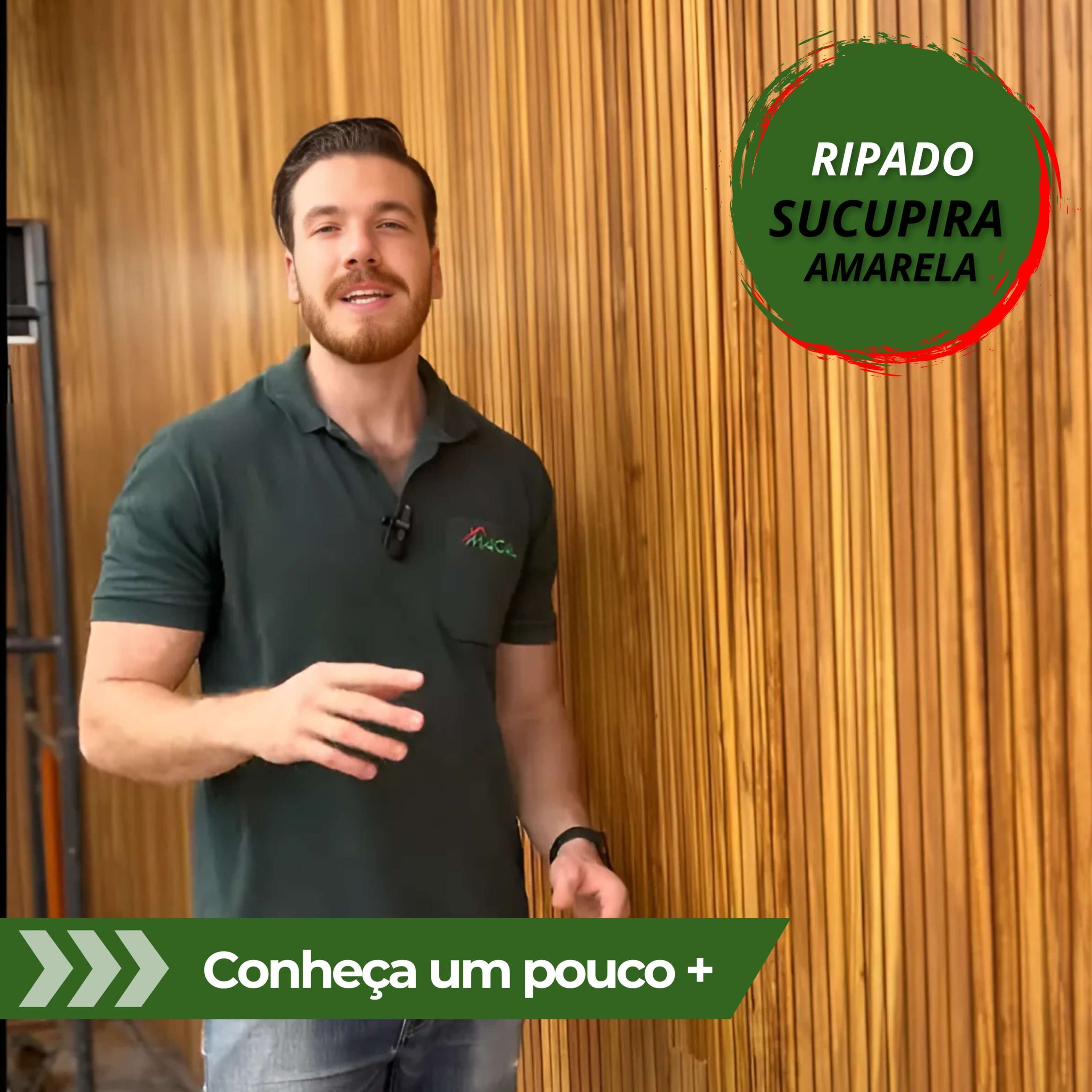 Ripado Sucupira Amarela Extra