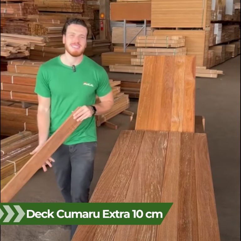 Deck Cumaru Extra 10cm