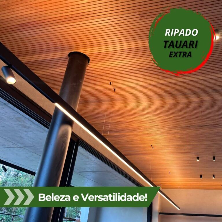 Ripado Tauari Extra - beleza e versatilidade