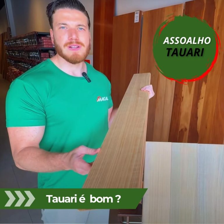 Assoalho Tauari Extra 10cm