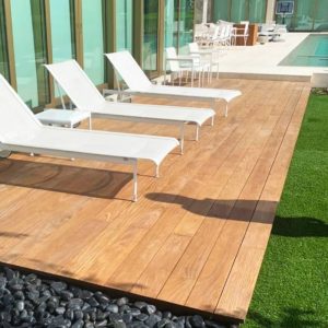 Deck Cumaru Extra 14,5x2,1 Revesso Peças de 1,85m