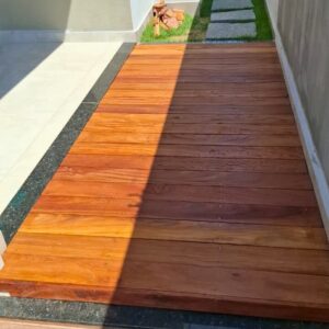 Deck Cumaru Extra 14cm Revesso - Peças de 1,55m