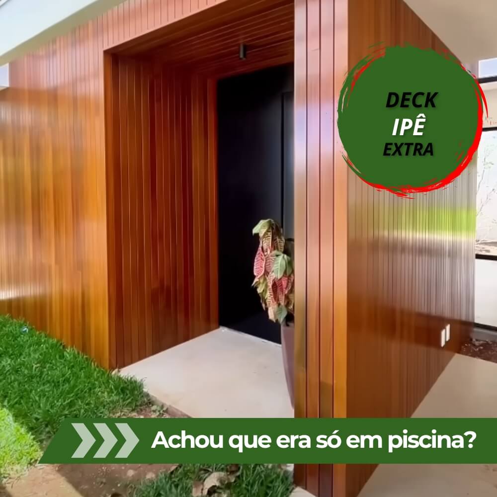 Deck ipê extra 7cm