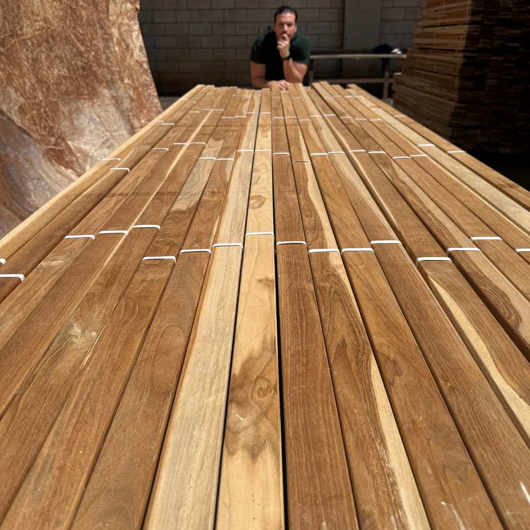 Deck de Madeira Teca 9cm