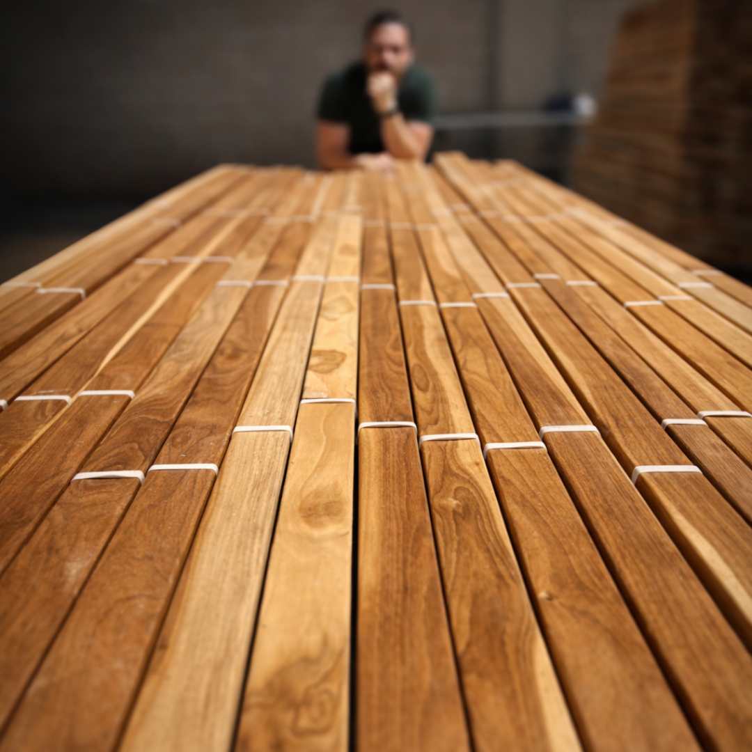 Deck de Madeira Teca 9cm