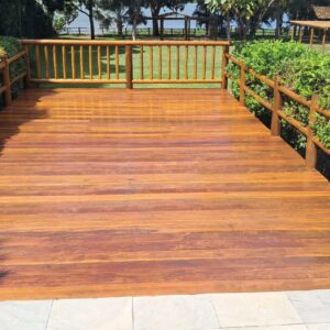 Deck Ipe Tabaco Extra 14cm Rustico